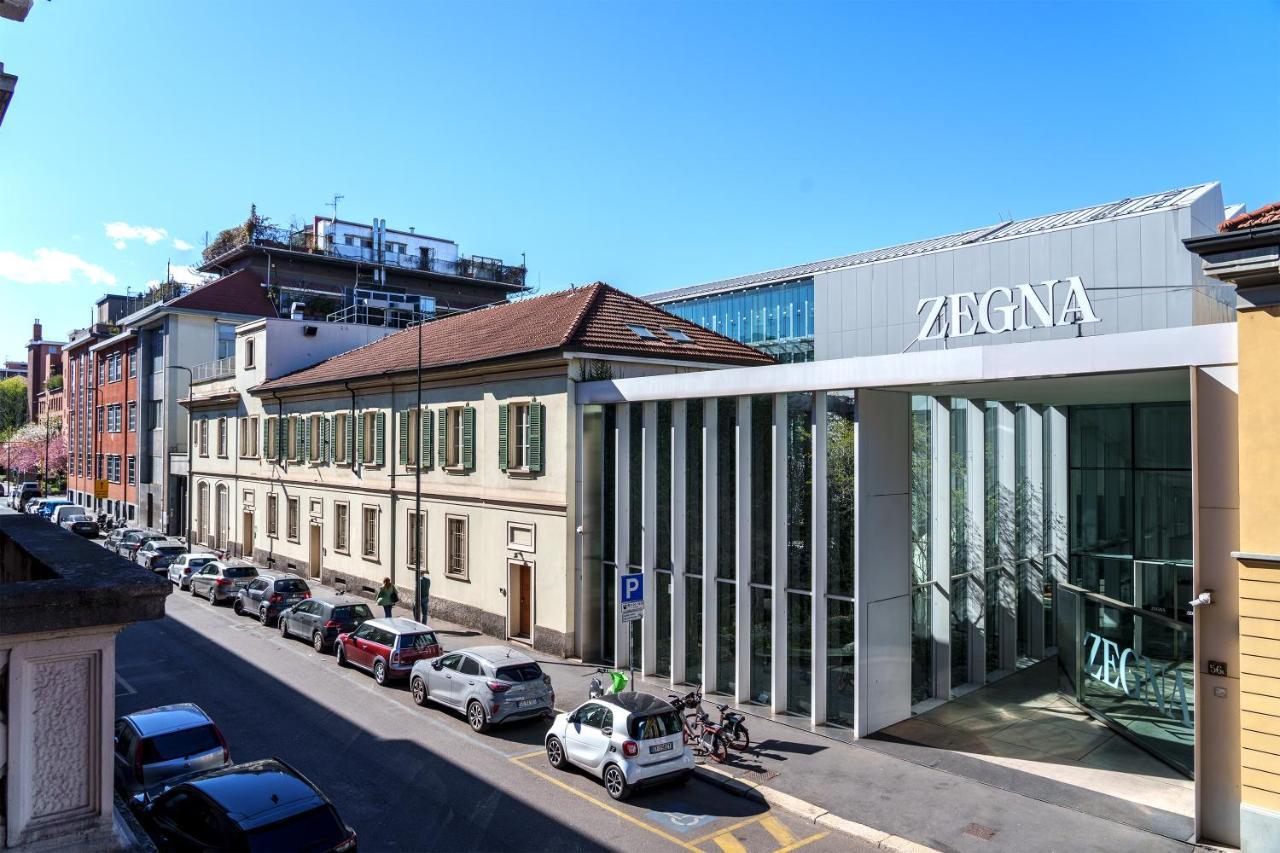 Ferienwohnung Duomo/Navigli Casa Elegante In Zona Tortona Mailand Exterior foto